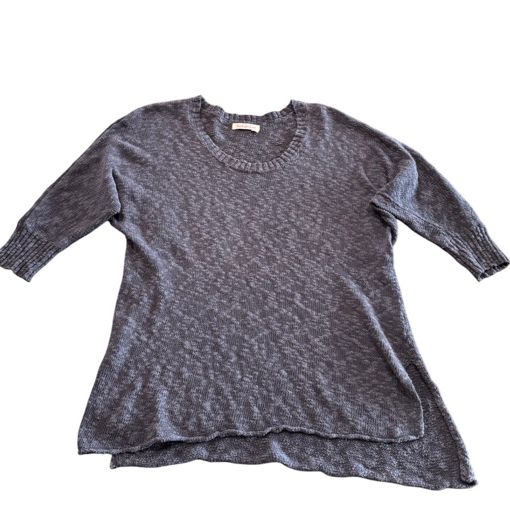 Fresh Produce‎ Studio Solid Gray Top lightweight Sweater Women's XS/S